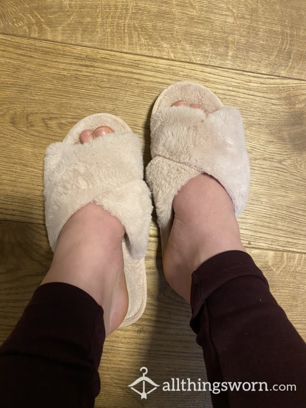 Used Fluffy Slippers