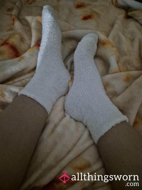 Used Fuzzy Socks