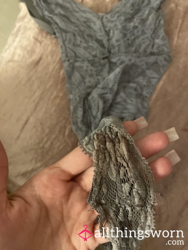 Used Grey Lingerie