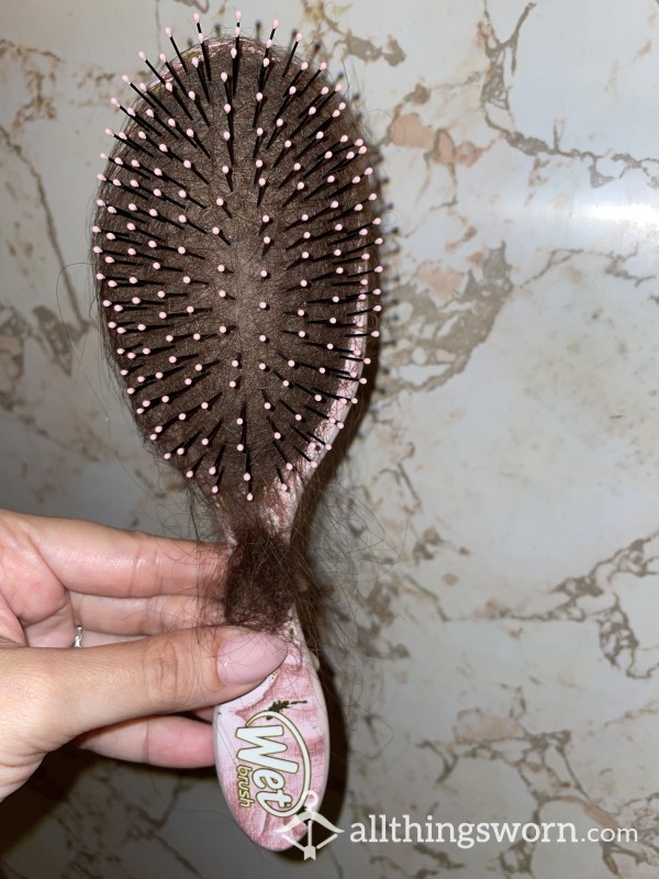 Used Hairbrush