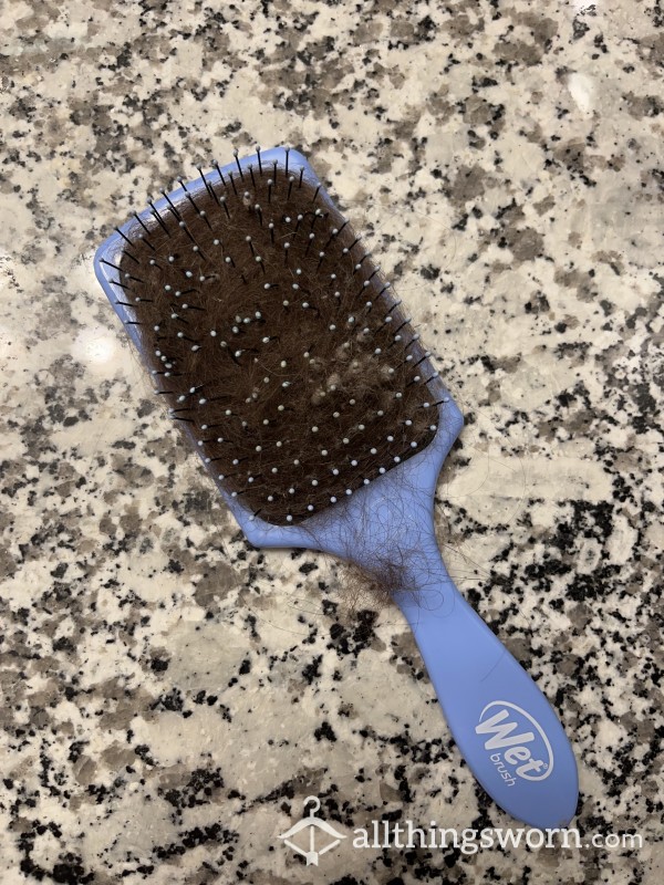 Used Hairbrush