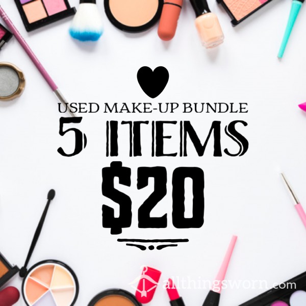 Used Makeup Bundle