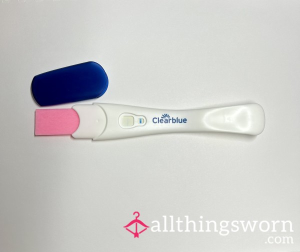 Used Pregnancy Test - Negative