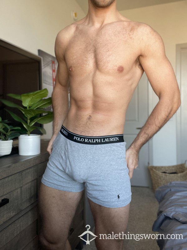 Gray Ralph Lauren Cotton Underwear (Used)