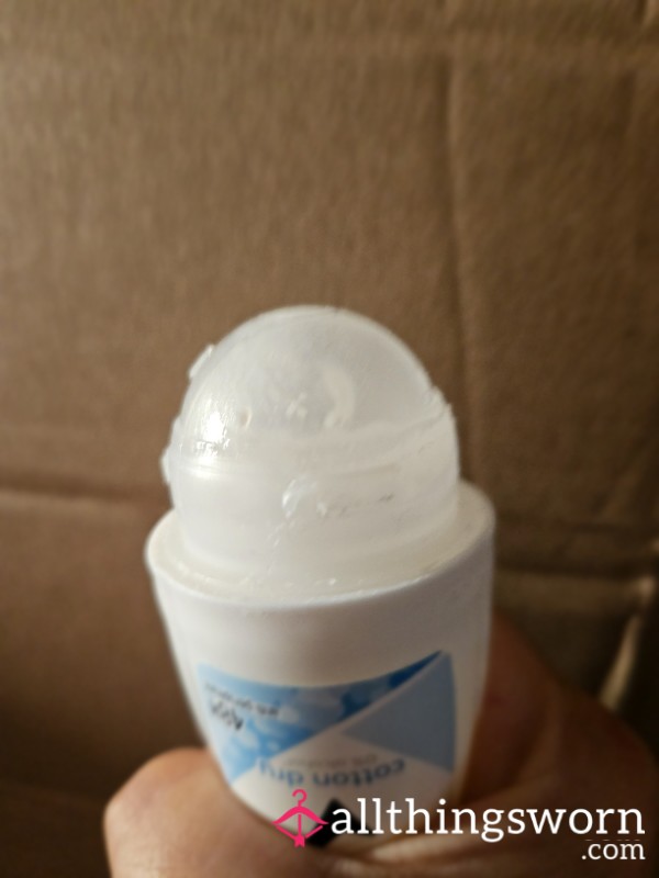 Used Roll On Deodorant