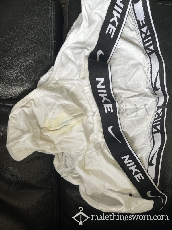 Used Stinky Nike Briefs