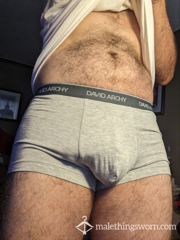 Used Well-worn Boxer Briefs David Archy - Medium - Free Shipping