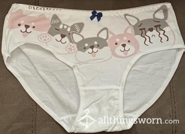 Used Women’s Corgi Print Panties 2