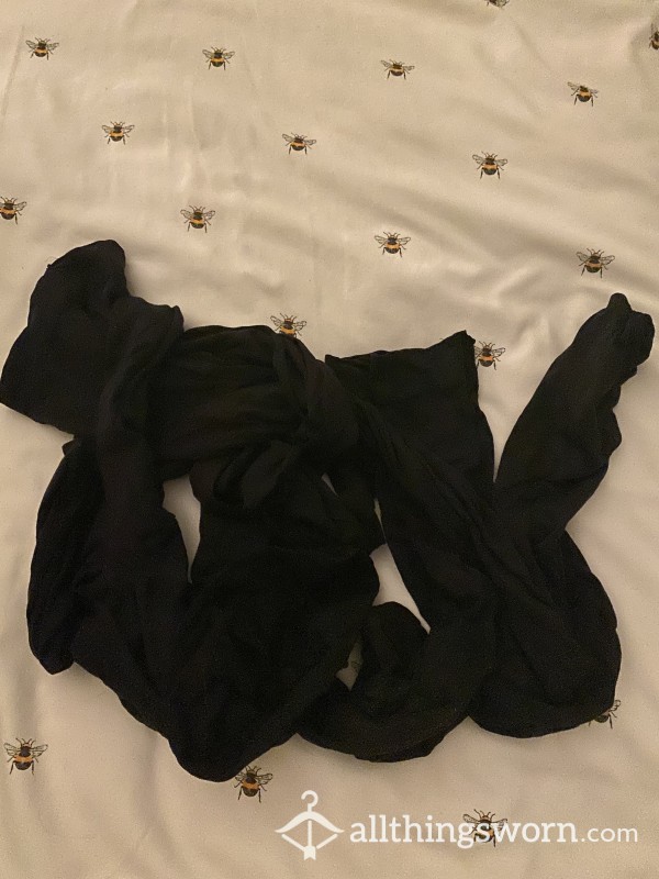 Various Used Black Tights