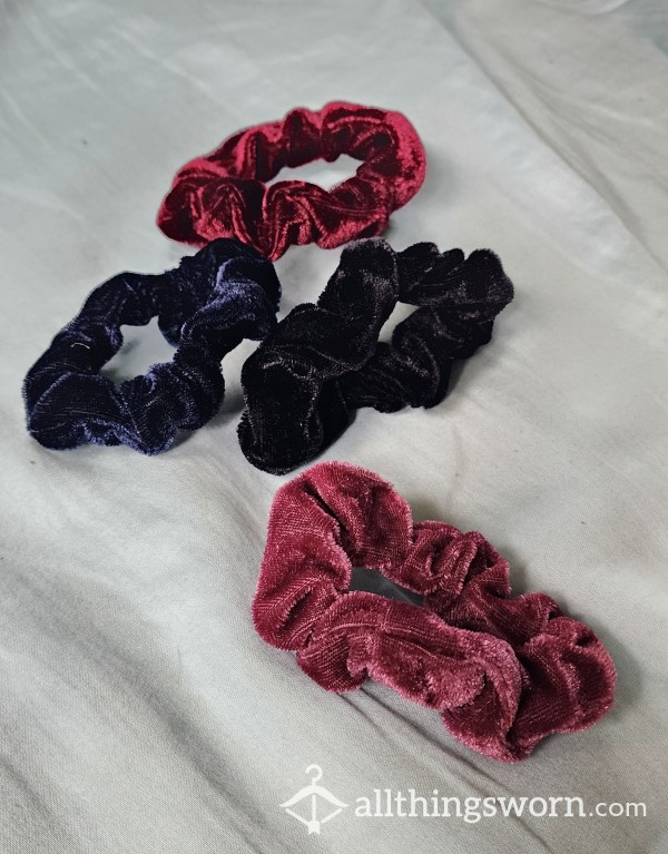 Velvet Hair Scrunchies