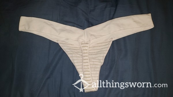 Very Light Pink Thong Size XL