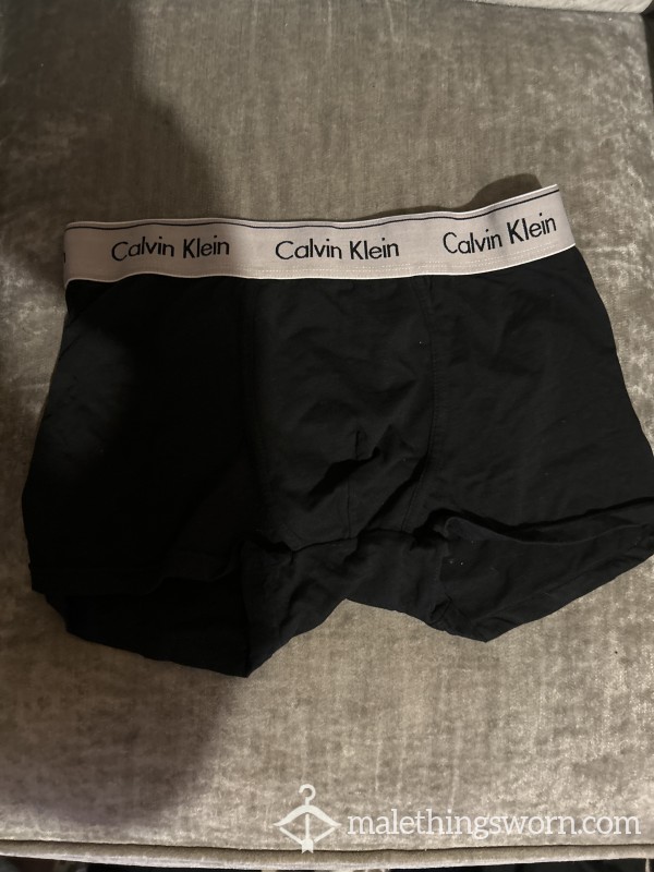 Very Sweaty CK Boxers Size Large 🥵💦