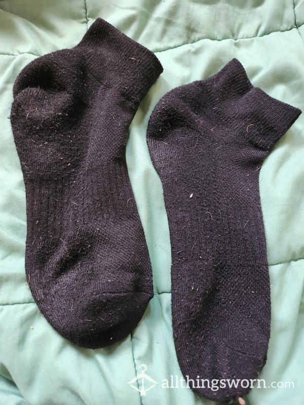 Very Used Black Socks