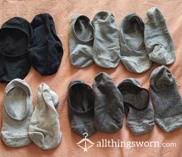 ❤️Very Used Invisible Socks ❤️ Various Dark Shades - £20 🎁