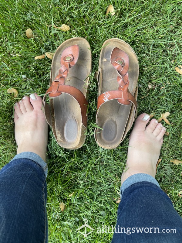 Very Worn Sandals