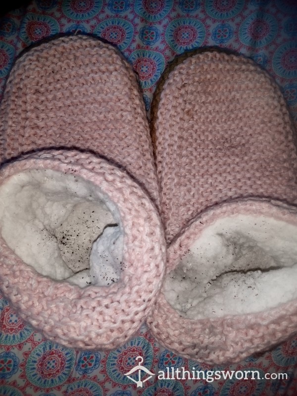 Very Worn Slippers