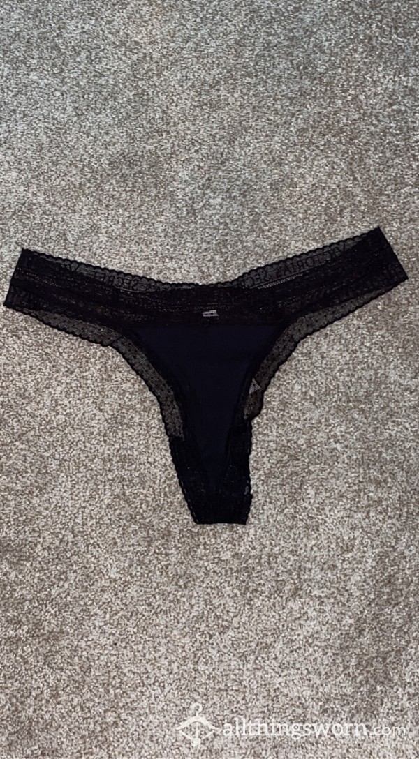 Victoria Secret Black Thong