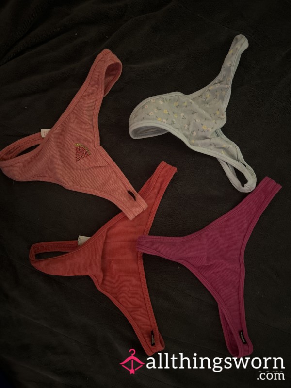 Victoria’s Secret Cotton Thong Custom Wears