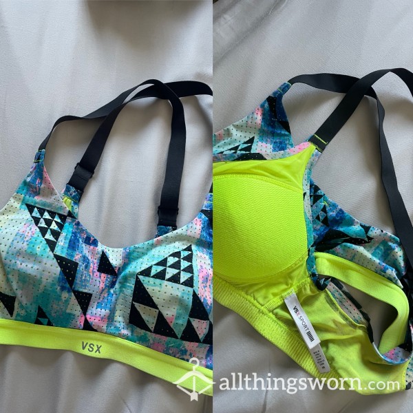 Well Worn, Victoria’s Secret Sports Bra-size 32B