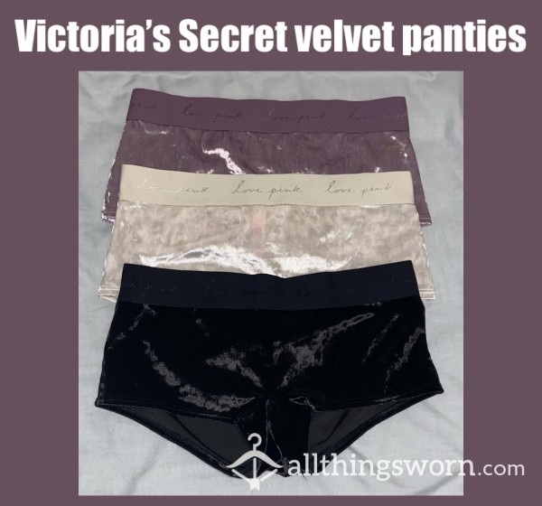 Victoria’s Secret Velvet Panties👾