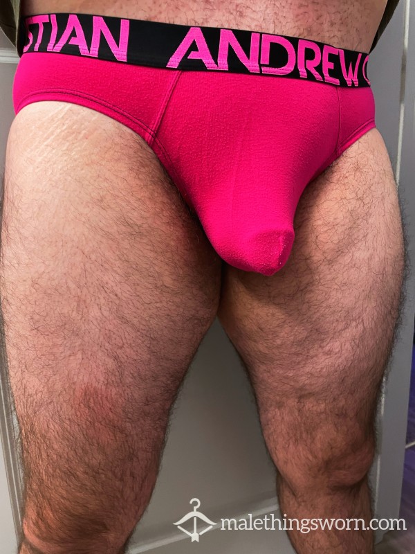 Vintage Andrew Christian Briefs (Pink)