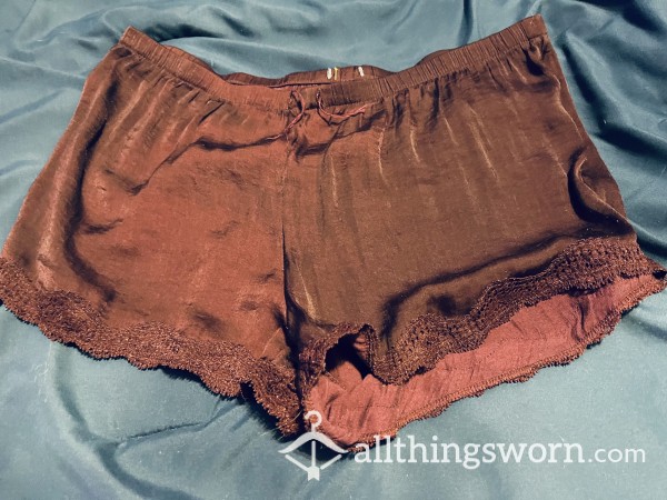 Vintage Maroon Sleep Shorts