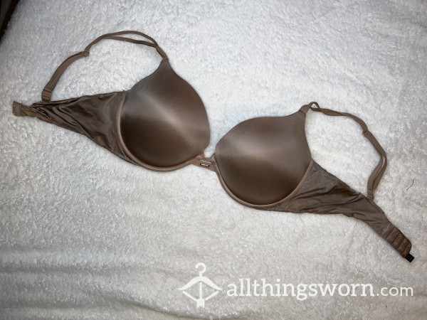 Vintage Tan Victoria’s Secret Push-up Bra