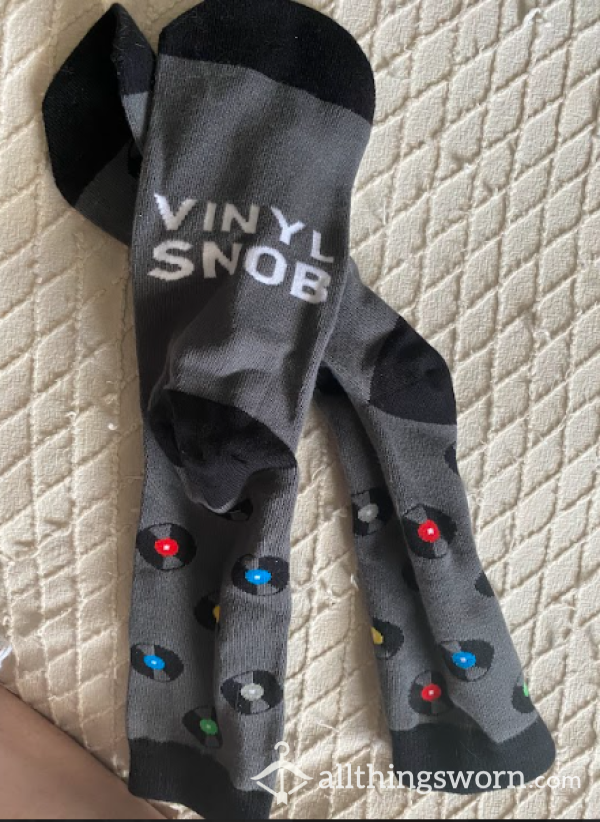 Vinyl Snob Socks