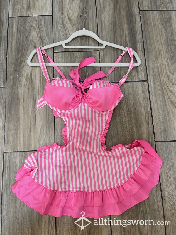 VS Candy Stripper Babydoll