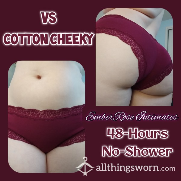 VS Maroon Cotton Cheeky