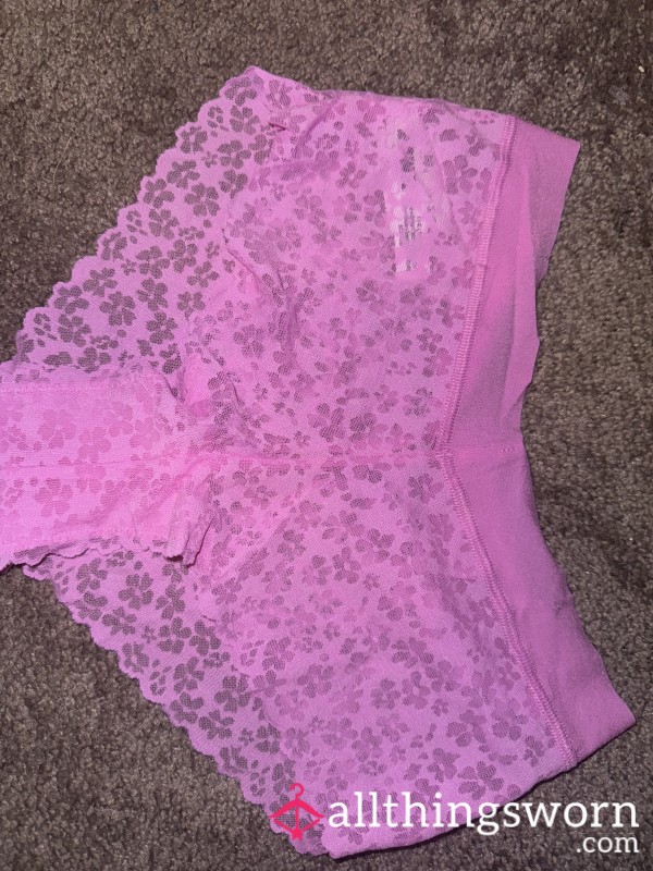 VS Pink Lace LG Cheeky