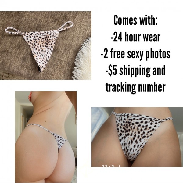 VS Super Soft Cheetah G-String