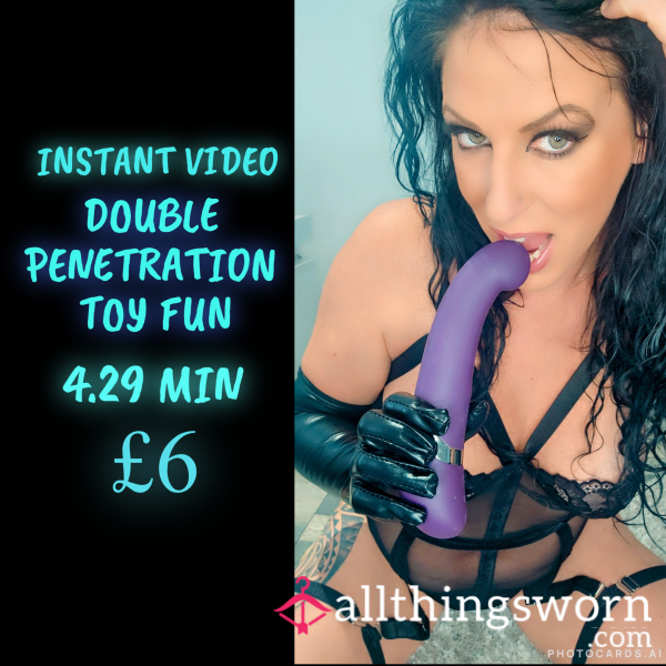 Video - Having Some A**l Fun With My Toys Moving Onto A Toy In Each Hole