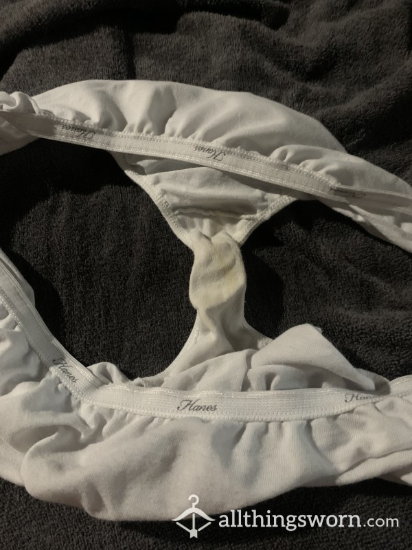 Well Lived In And Loved White Undies