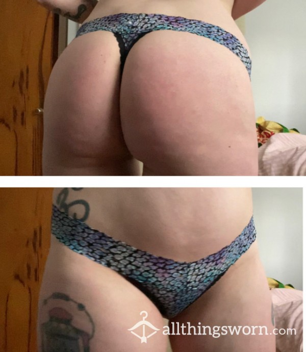 Well Loved Cheetah Thong