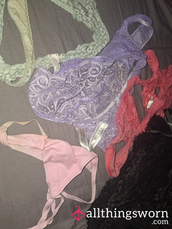 Well Loved Panties/,thongs Size 16