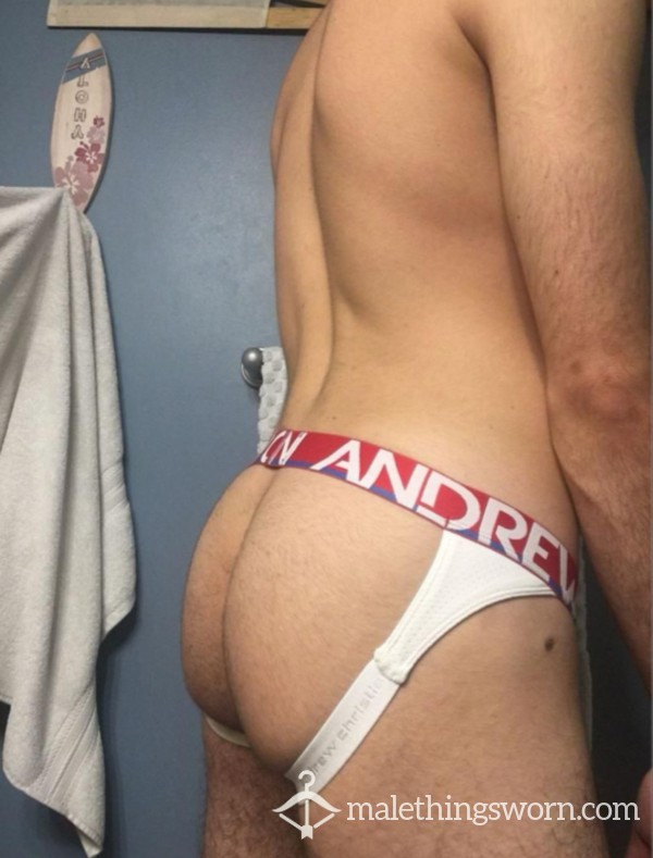 Well Used Jock, Super Tight Fitting Andrew Christian Jockstrap