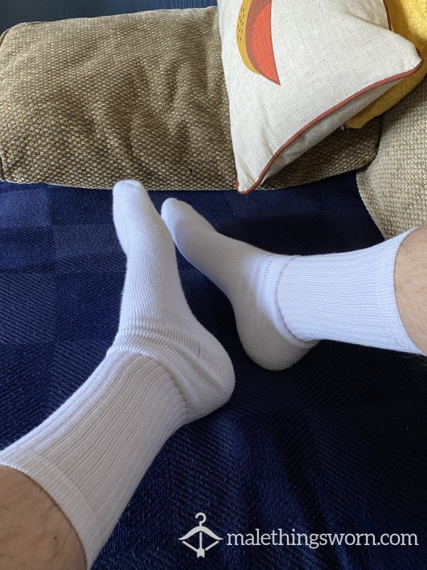 Well Used, Sweaty, Thick Socks