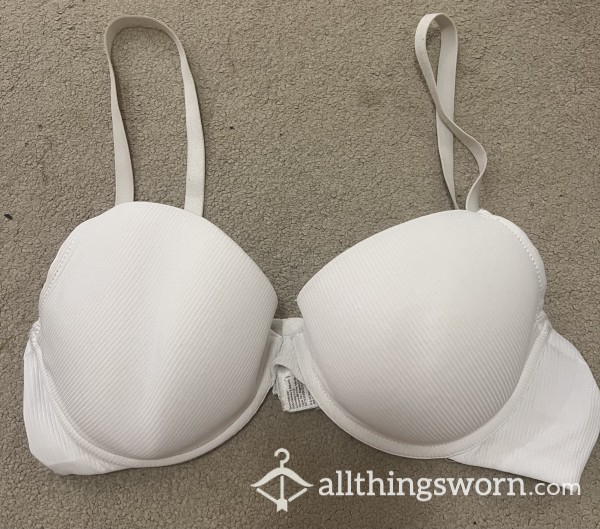 Well Used White Bra