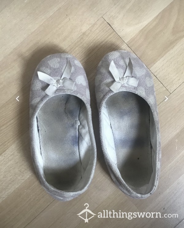 Well Worn Ballet Pump Slippers