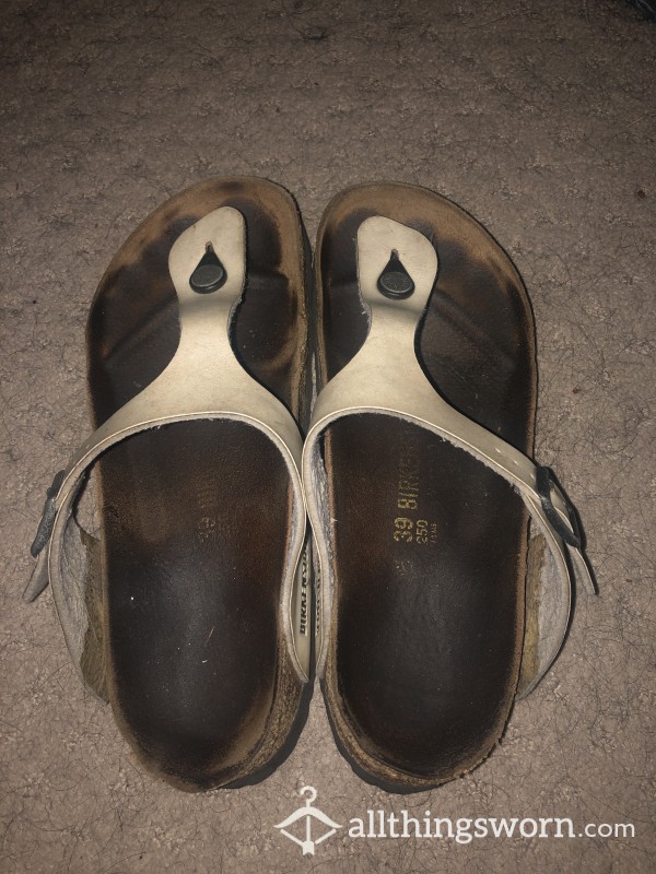 6 Year Old Birkenstocks, Worn For Travel