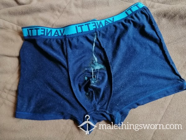 Well Worn Boxers With C*m