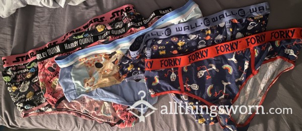 Well-Worn Character Panties