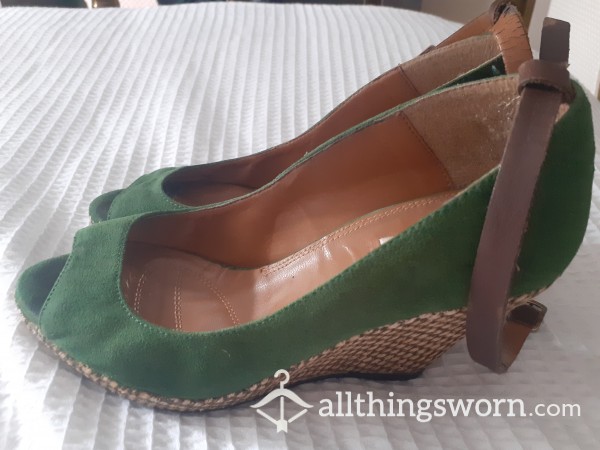 Well Worn Green Wedge