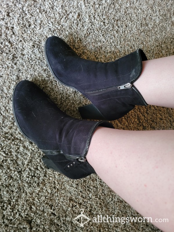 Well Worn High Heel Booties