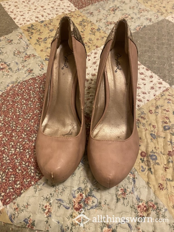 Well Worn High Heels Size 9