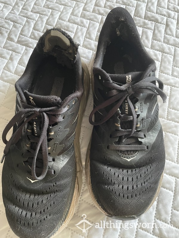 Well Worn Hoka Sneakers