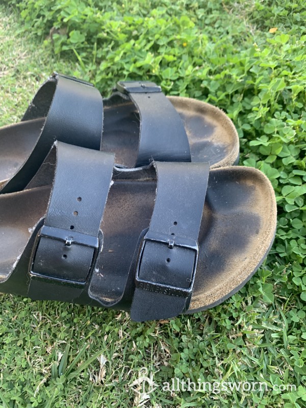 Well Worn, Imprinted Birkenstock’s