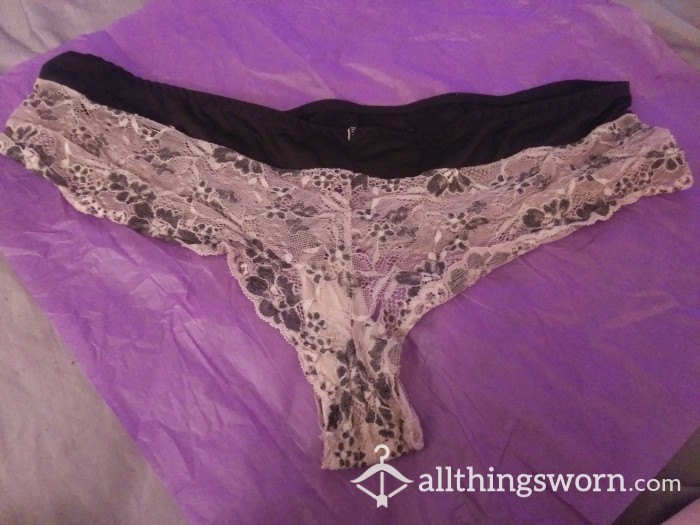 Well Worn Lacy Panties