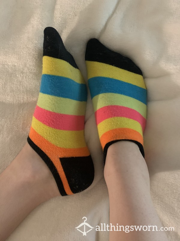 Well Worn Neon Stripes